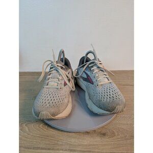 Brooks Ghost 16 Women's Running Shoes 8 1204071B006 Sneaker Gray Pink Athletic